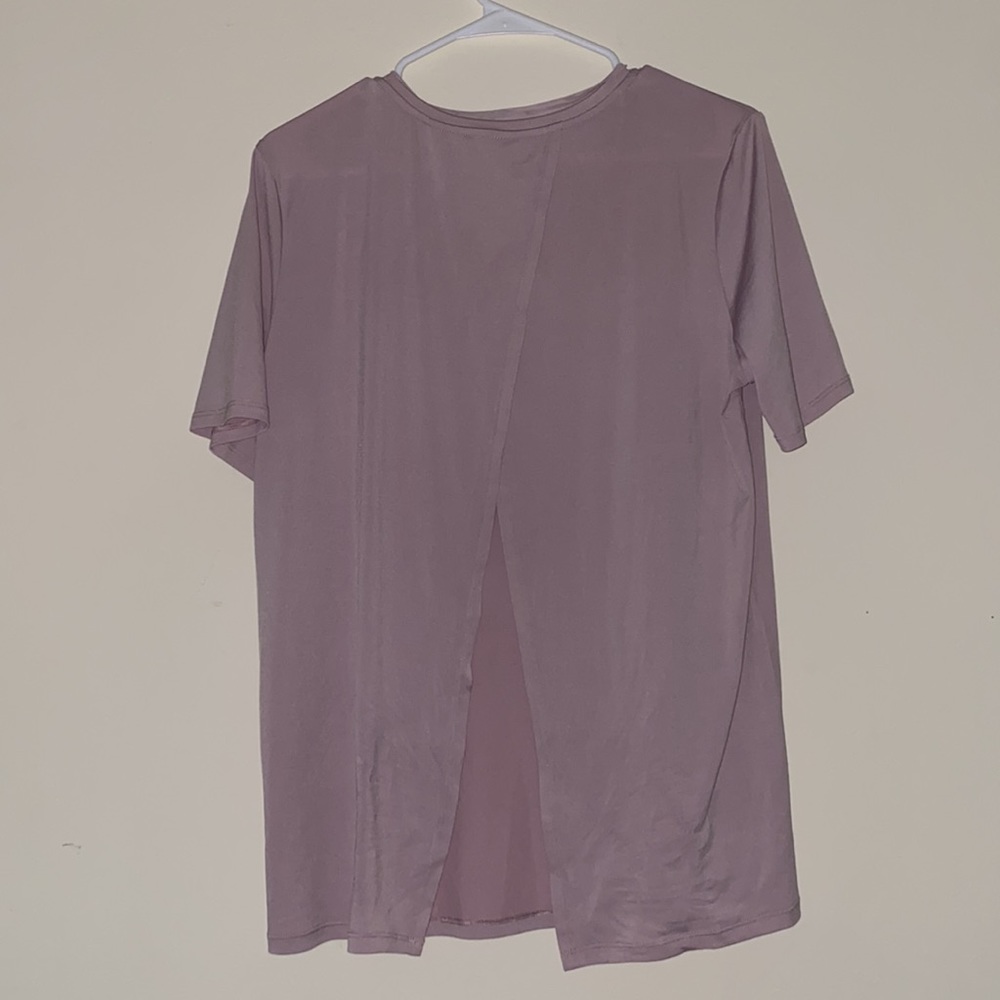 Fabletics Purple Tee - Picture 2 of 3
